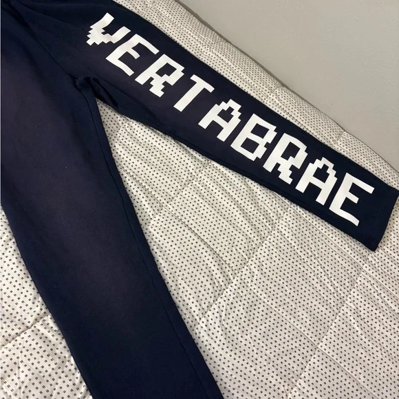 mens navy joggers